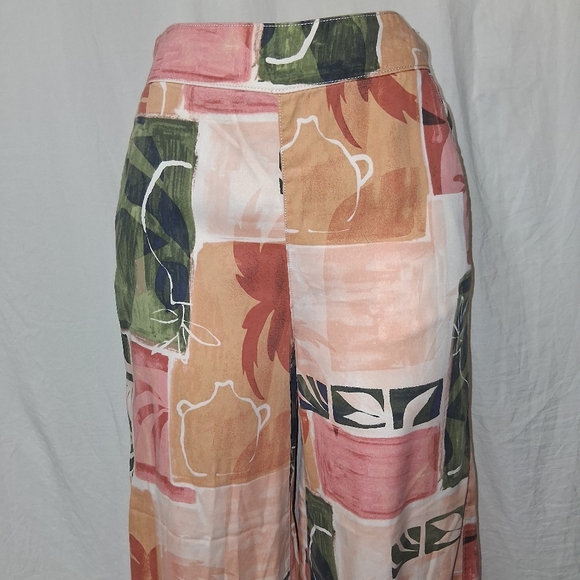 Nicole Miller New York Colorful Summer Patchwork Maxi Skirt Sz S - Picture 6 of 16